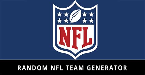 Random NFL Team Generator .